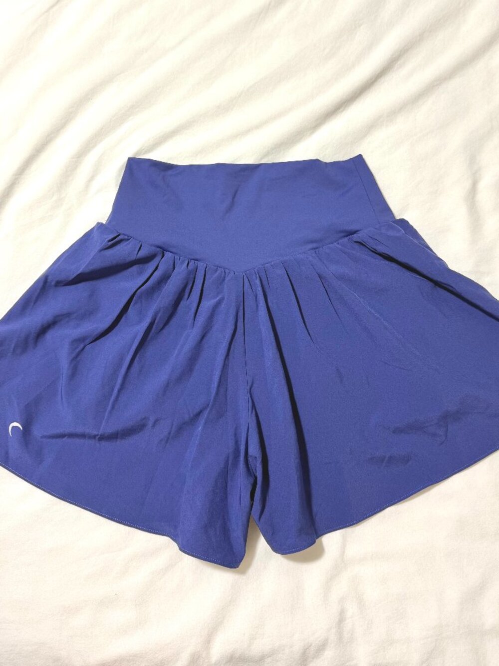 Zyia Active Skort XL Blue Athletic Tennis Running Skirt Shorts Built In